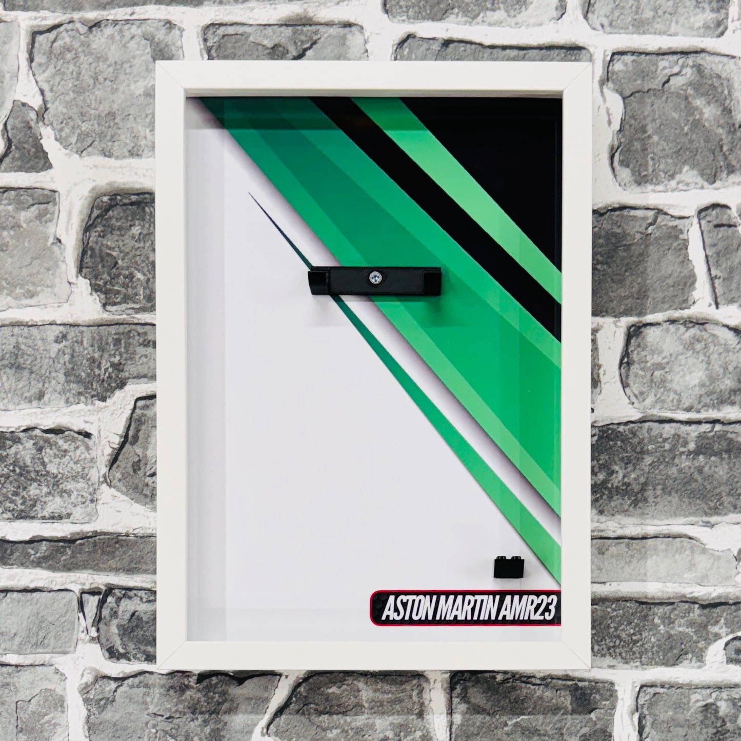 Display Wall Mount Frame for Lego ® Speed Champions Aston Martin AMR23 76925
