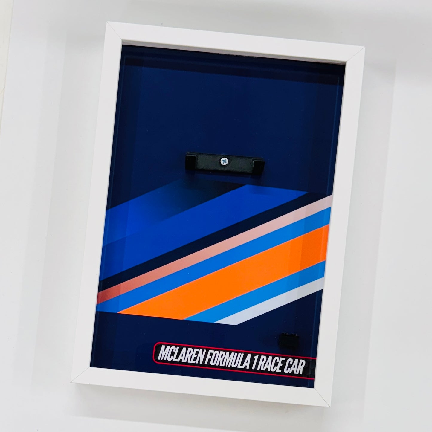 Display Wall Mount Frame for Lego ® Speed Champions McLaren Formula 1 Race Car 2023