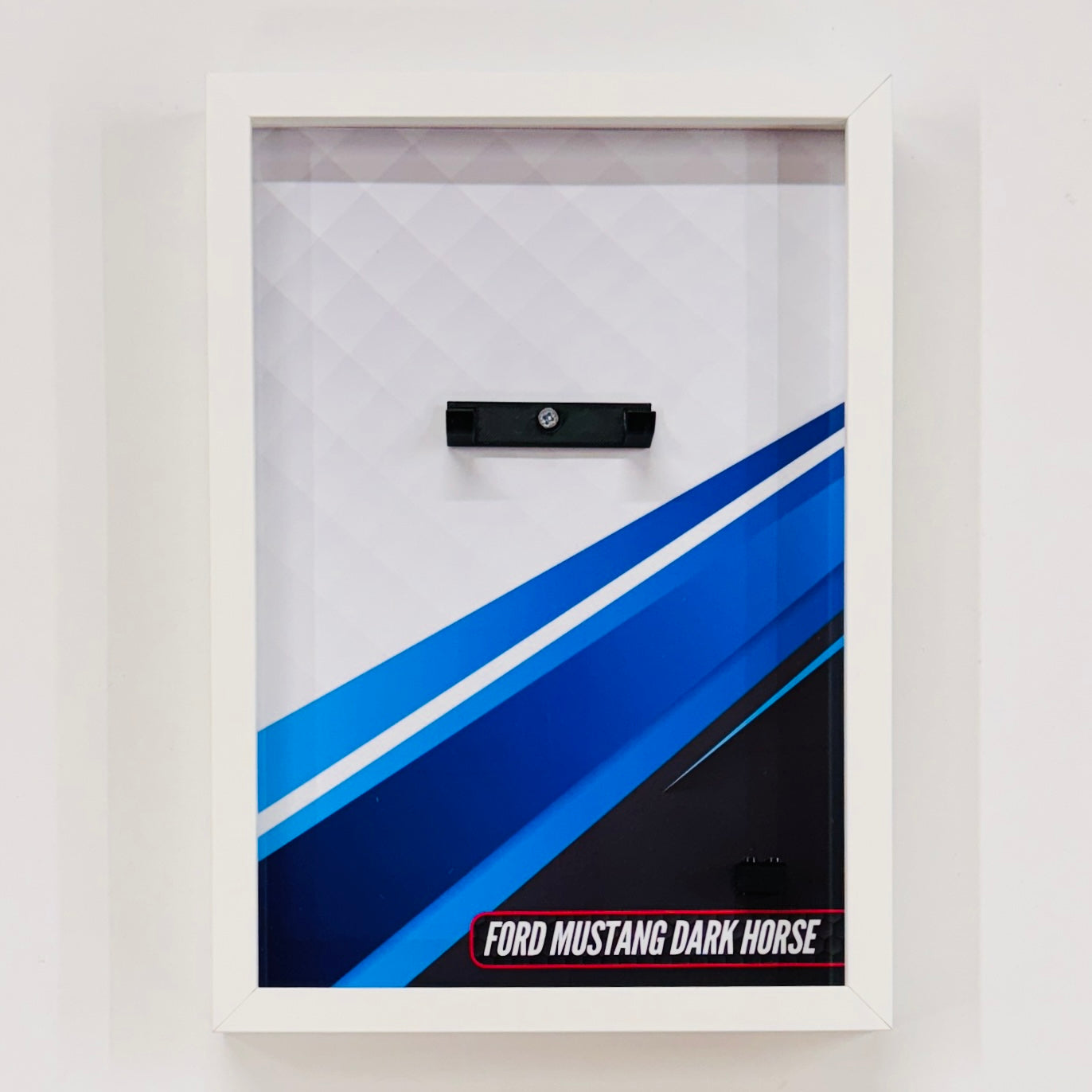Display Wall Mount Frame for Lego ® Speed Champions Ford Mustang Dark House