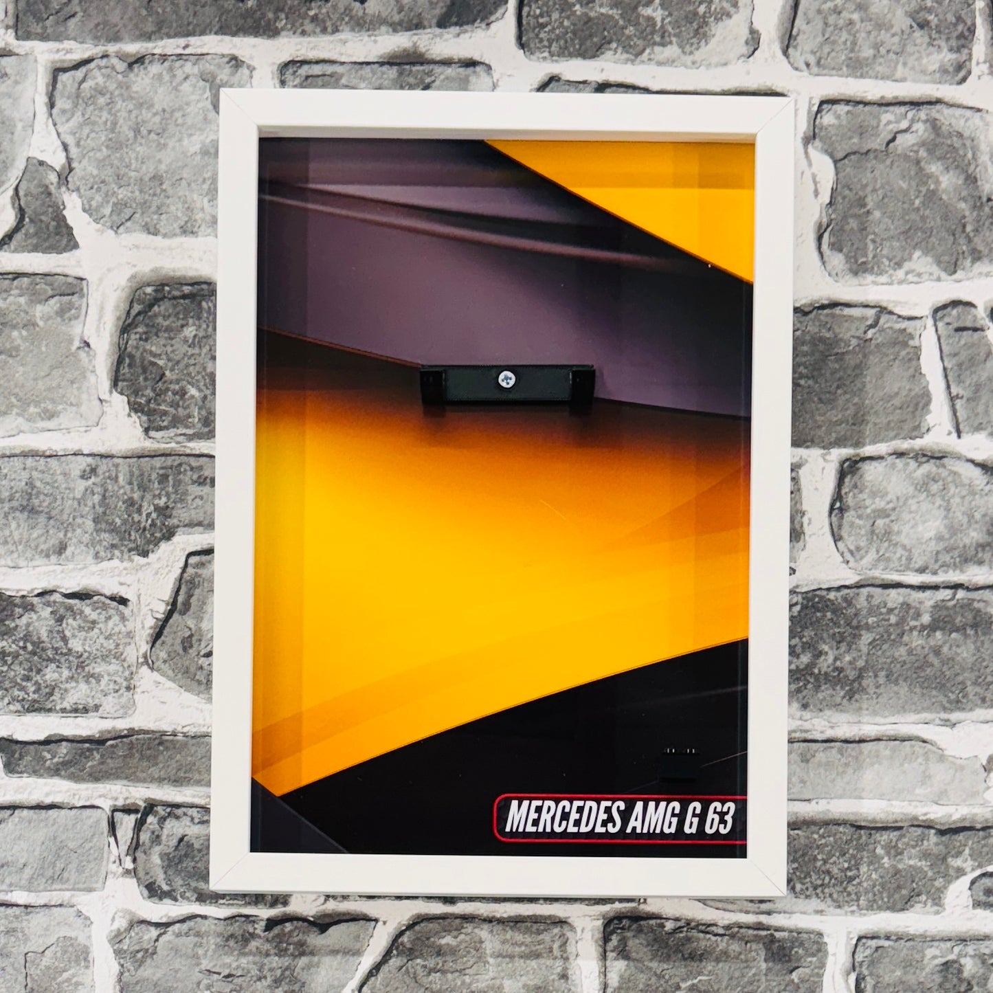 Display Wall Mount Frame for Lego ® Speed Champions Mercedes AMG G63