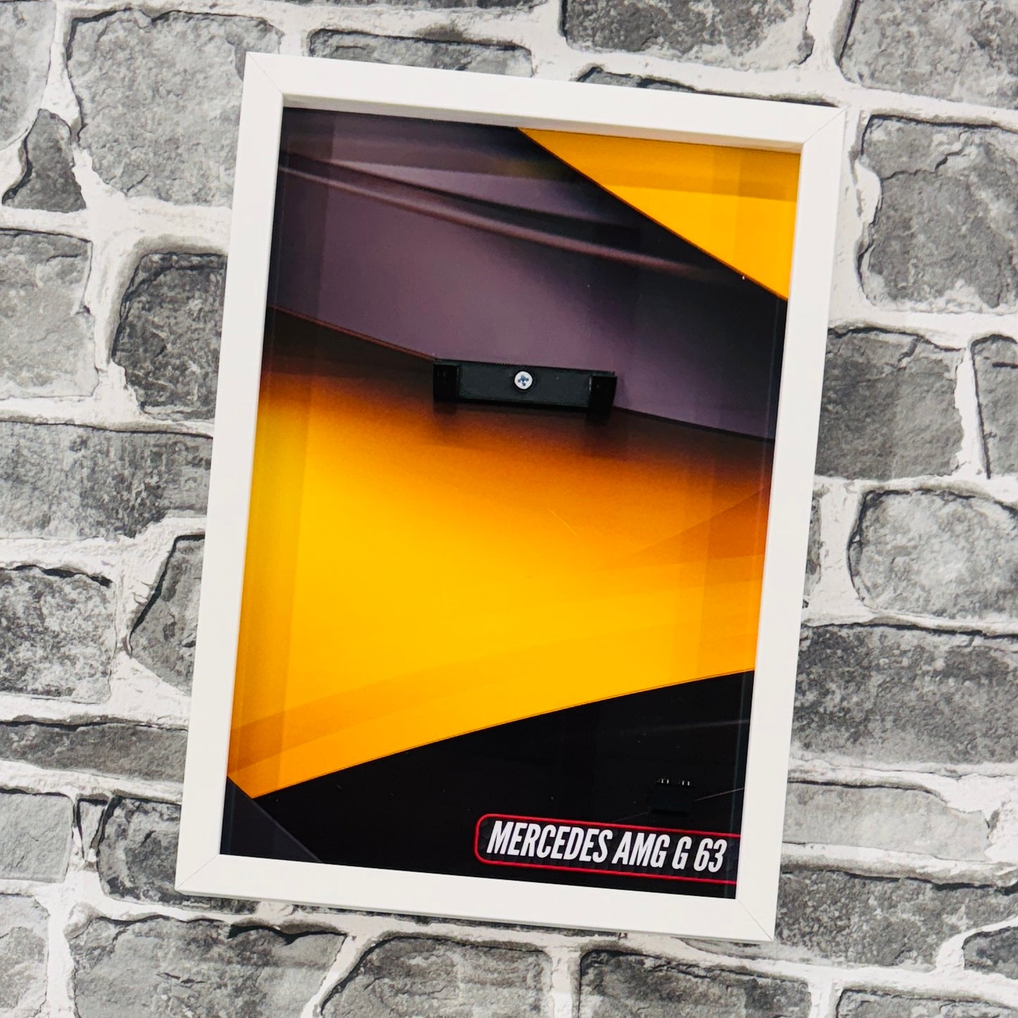Display Wall Mount Frame for Lego ® Speed Champions Mercedes AMG G63
