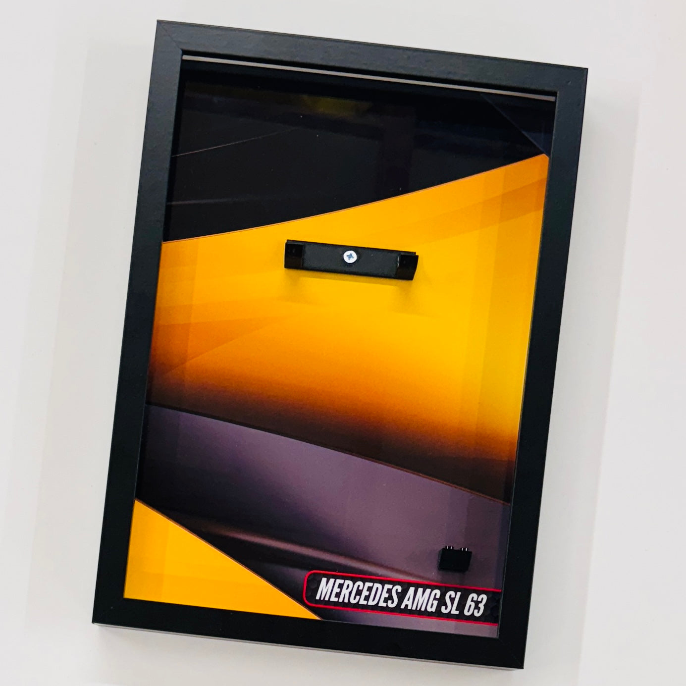 Display Wall Mount Frame for Lego ® Speed Champions Mercedes AMG SL63