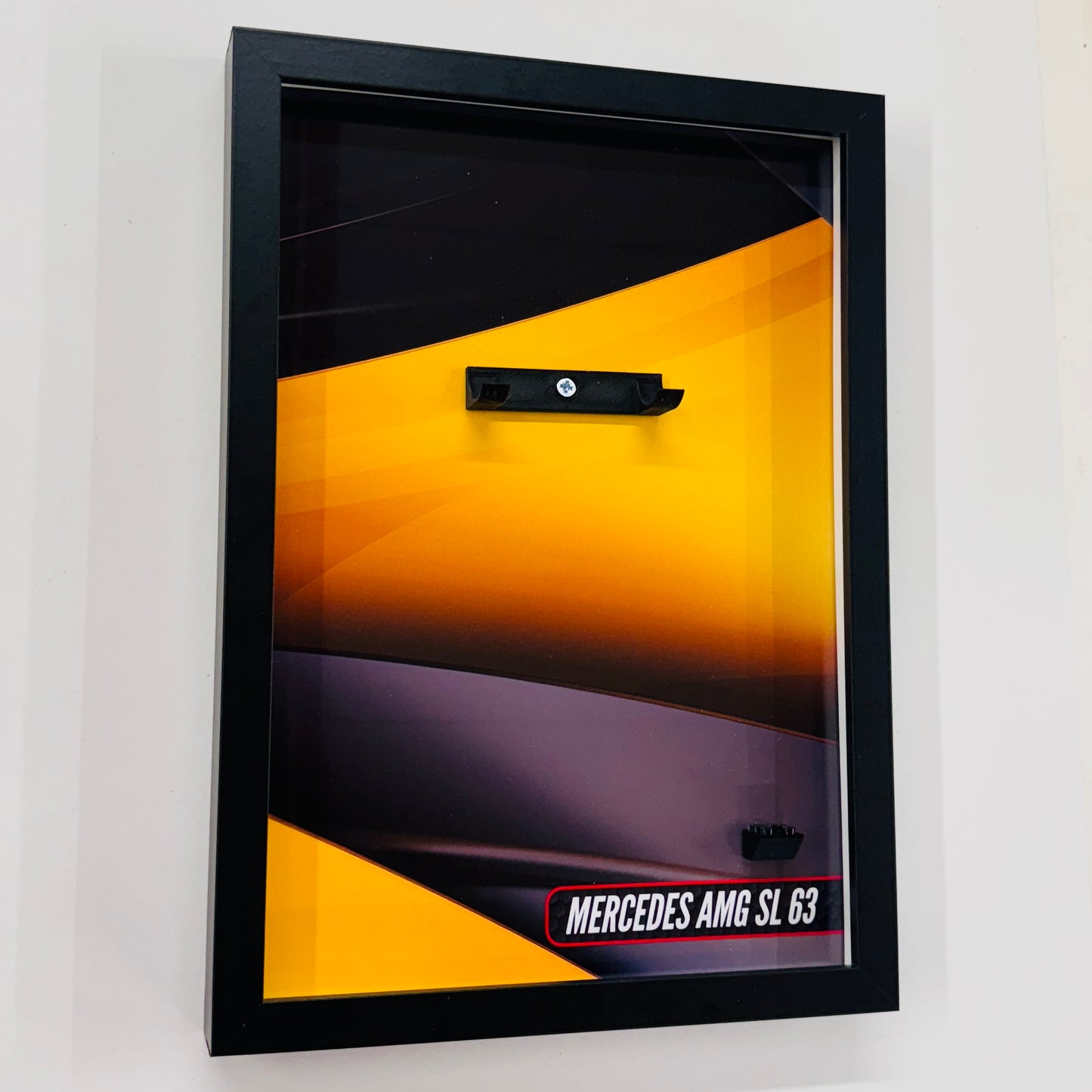 Display Wall Mount Frame for Lego ® Speed Champions Mercedes AMG SL63