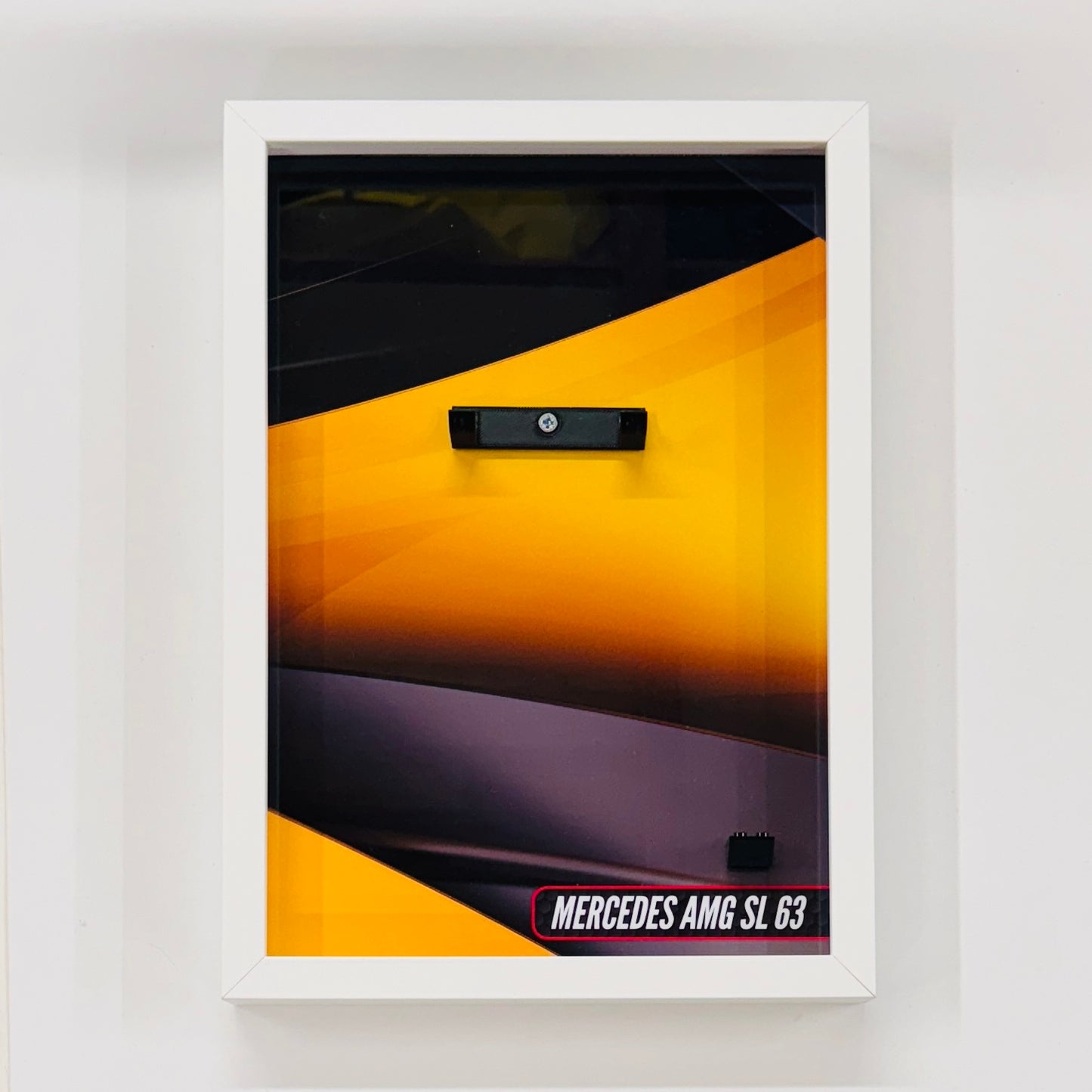 Display Wall Mount Frame for Lego ® Speed Champions Mercedes AMG SL63