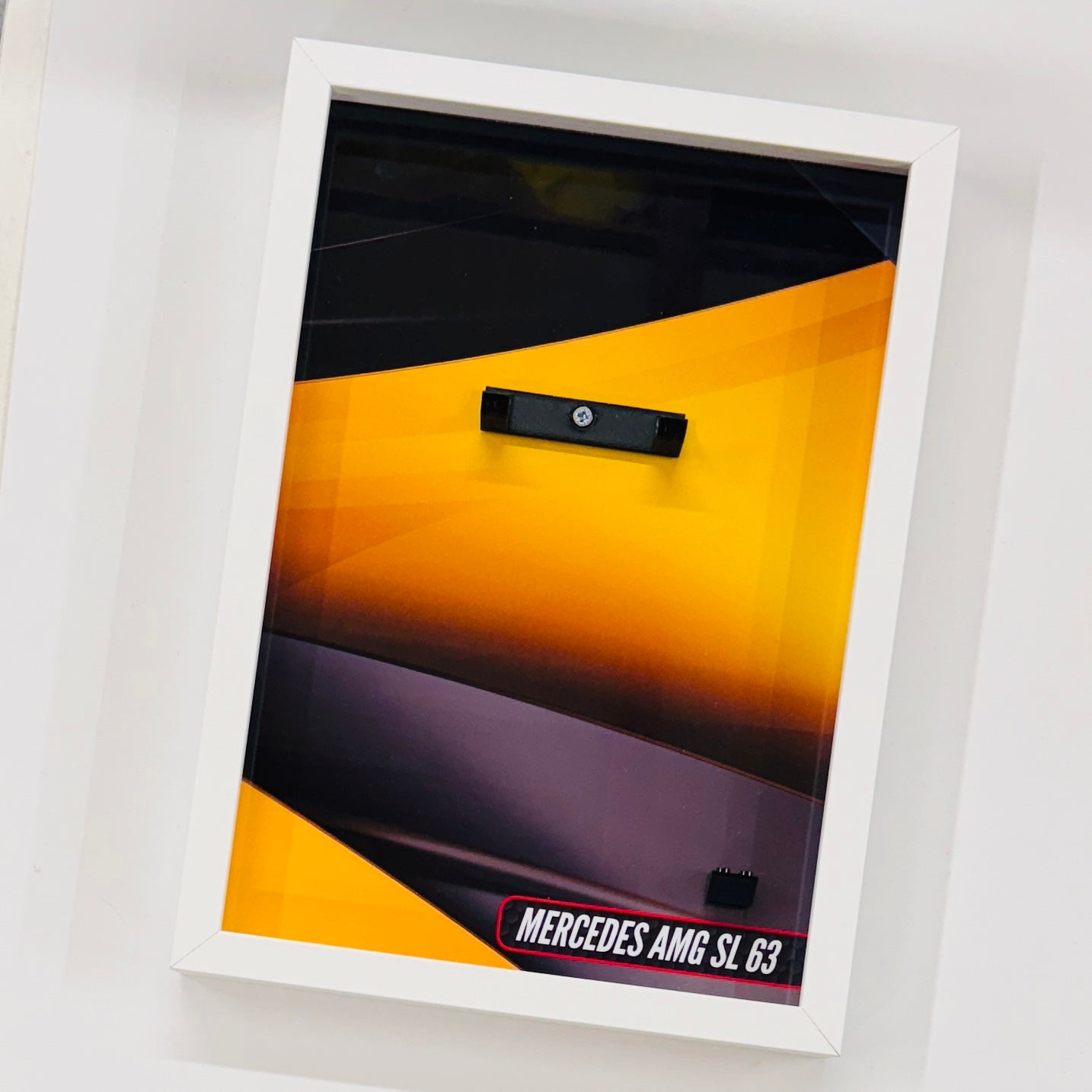 Display Wall Mount Frame for Lego ® Speed Champions Mercedes AMG SL63