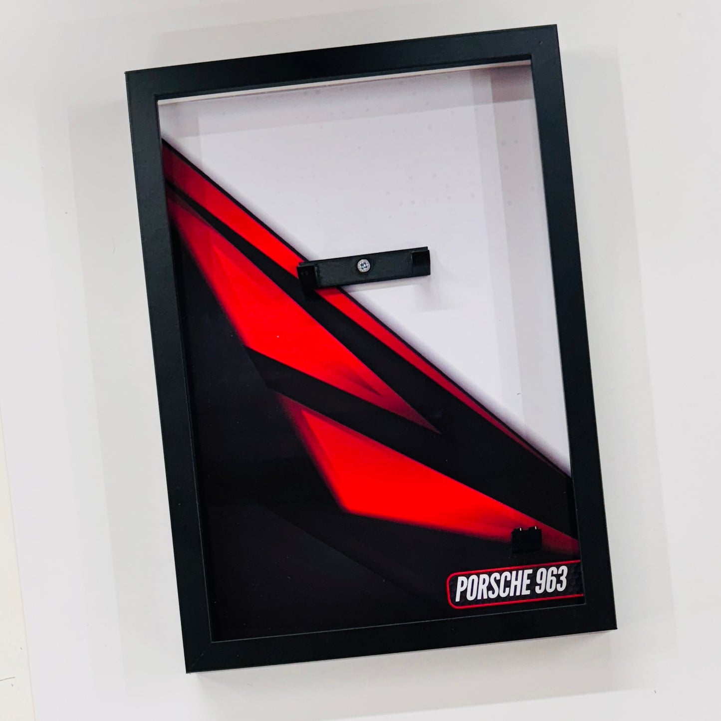 Display Wall Mount Frame for Lego ® Speed Champions Porsche 963