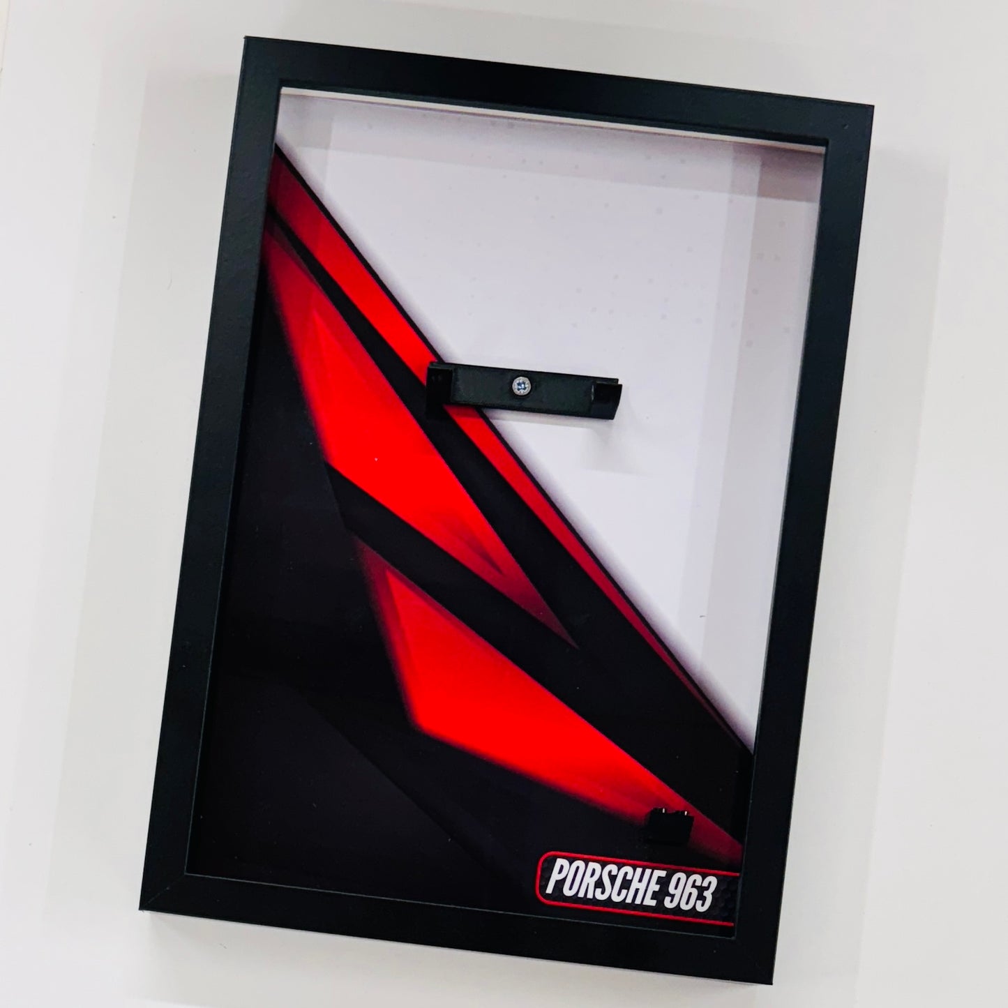 Display Wall Mount Frame for Lego ® Speed Champions Porsche 963