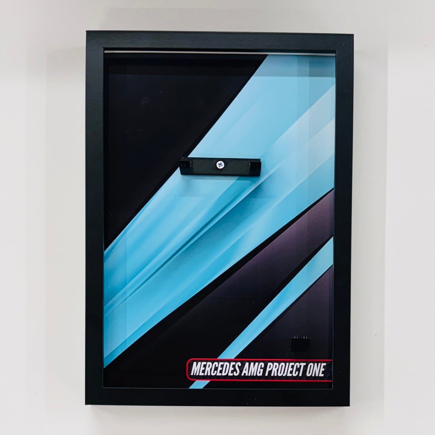 Display Wall Mount Frame for Lego ® Speed Champions Mercedes AMG Project One