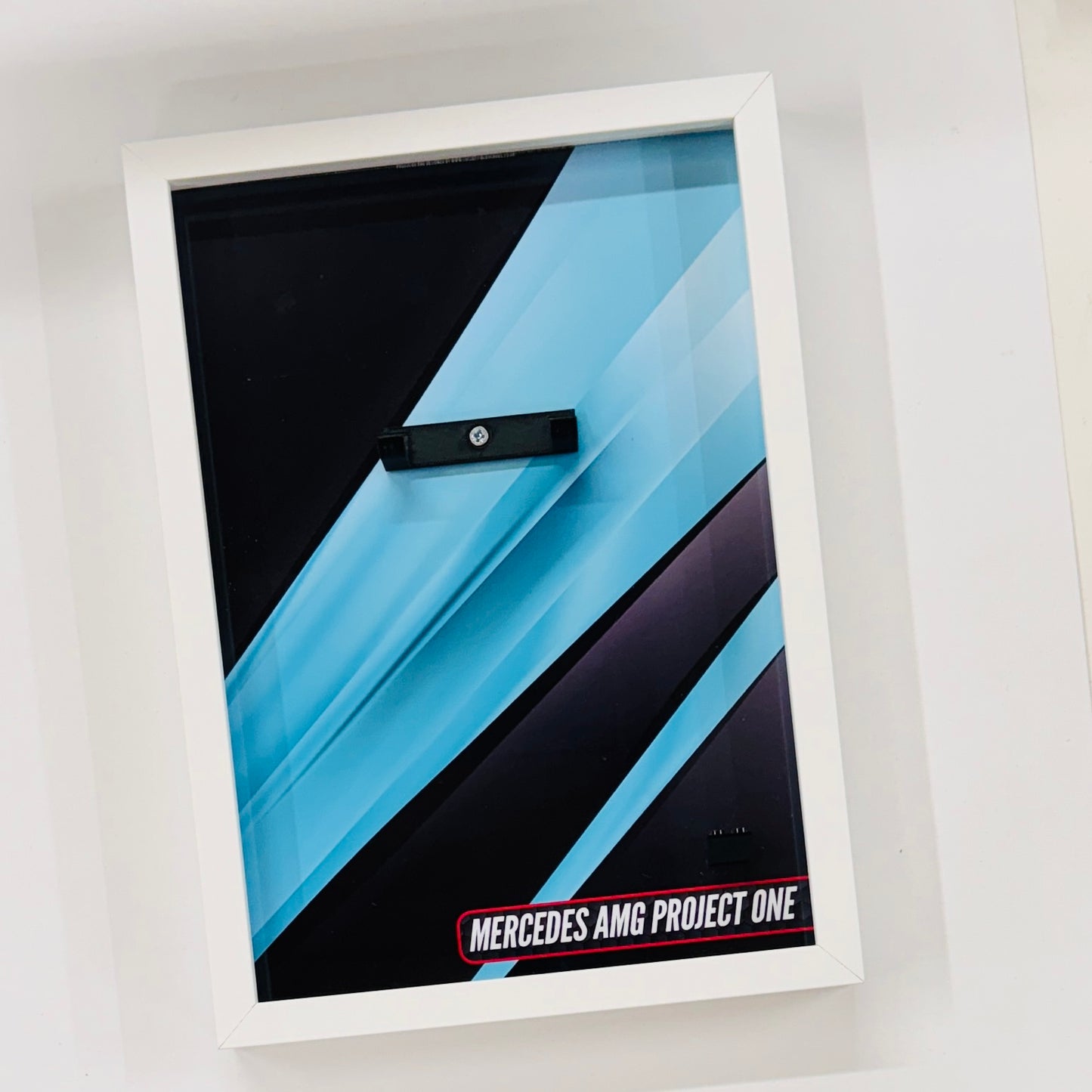 Display Wall Mount Frame for Lego ® Speed Champions Mercedes AMG Project One