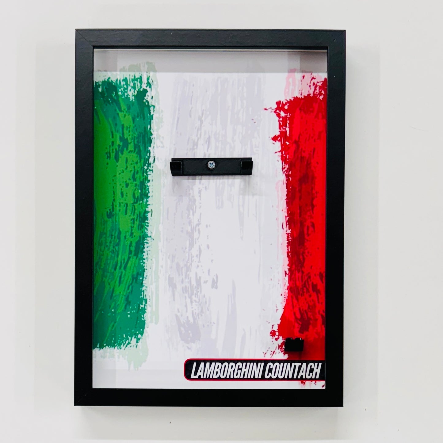 Display Wall Mount Frame for Lego ® Speed Champions Lamborghini Countach