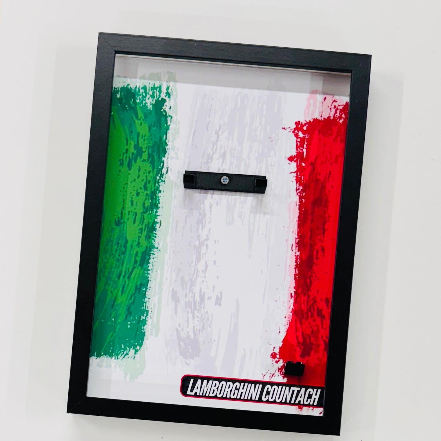 Display Wall Mount Frame for Lego ® Speed Champions Lamborghini Countach