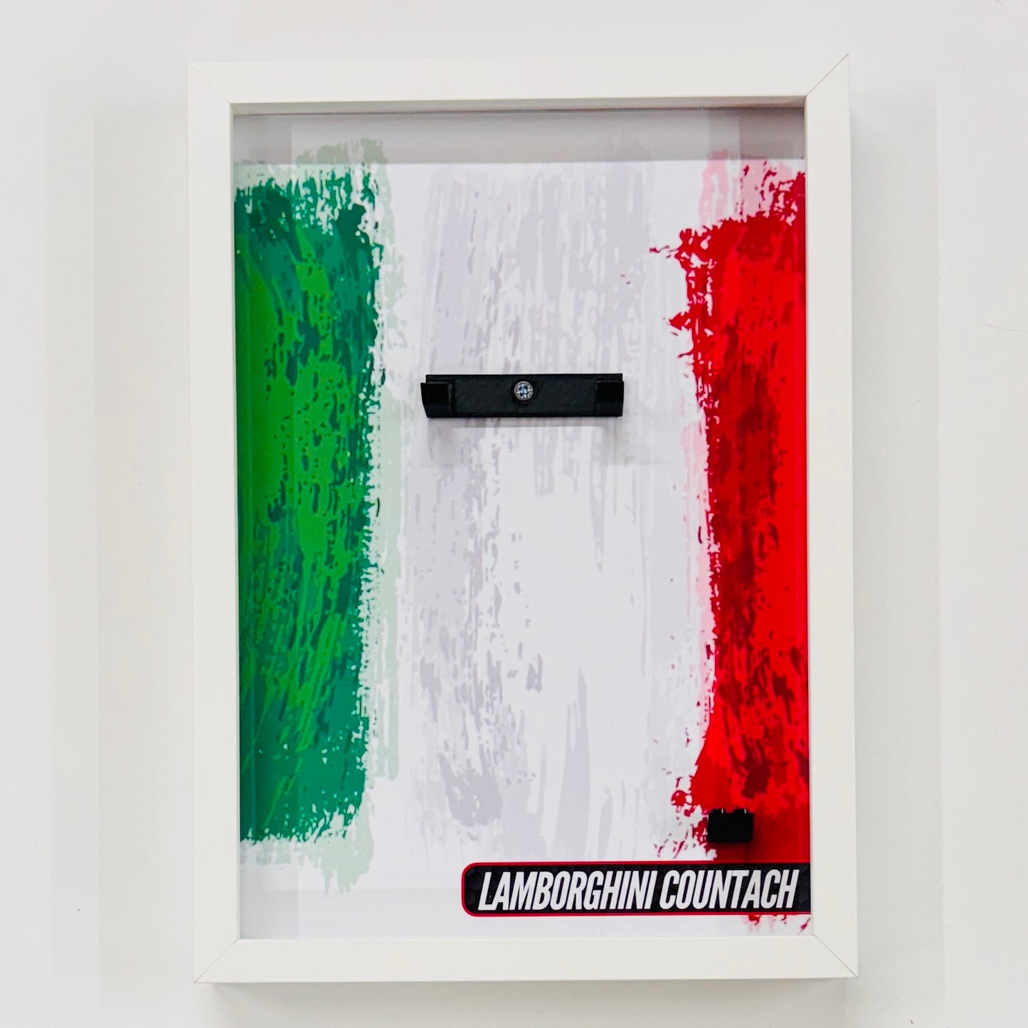 Display Wall Mount Frame for Lego ® Speed Champions Lamborghini Countach