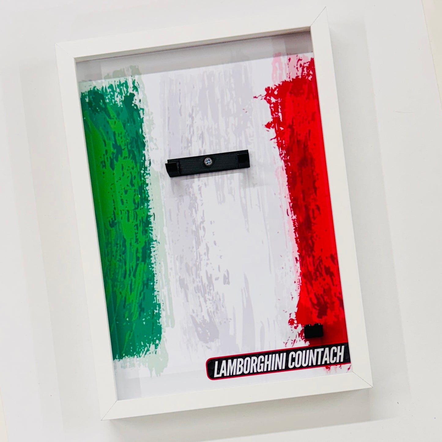 Display Wall Mount Frame for Lego ® Speed Champions Lamborghini Countach