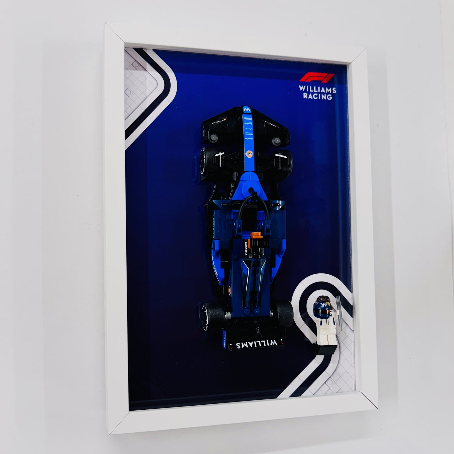 Display Frame for Lego ® Speed Champions Williams Racing FW46 Formula one 1 787249