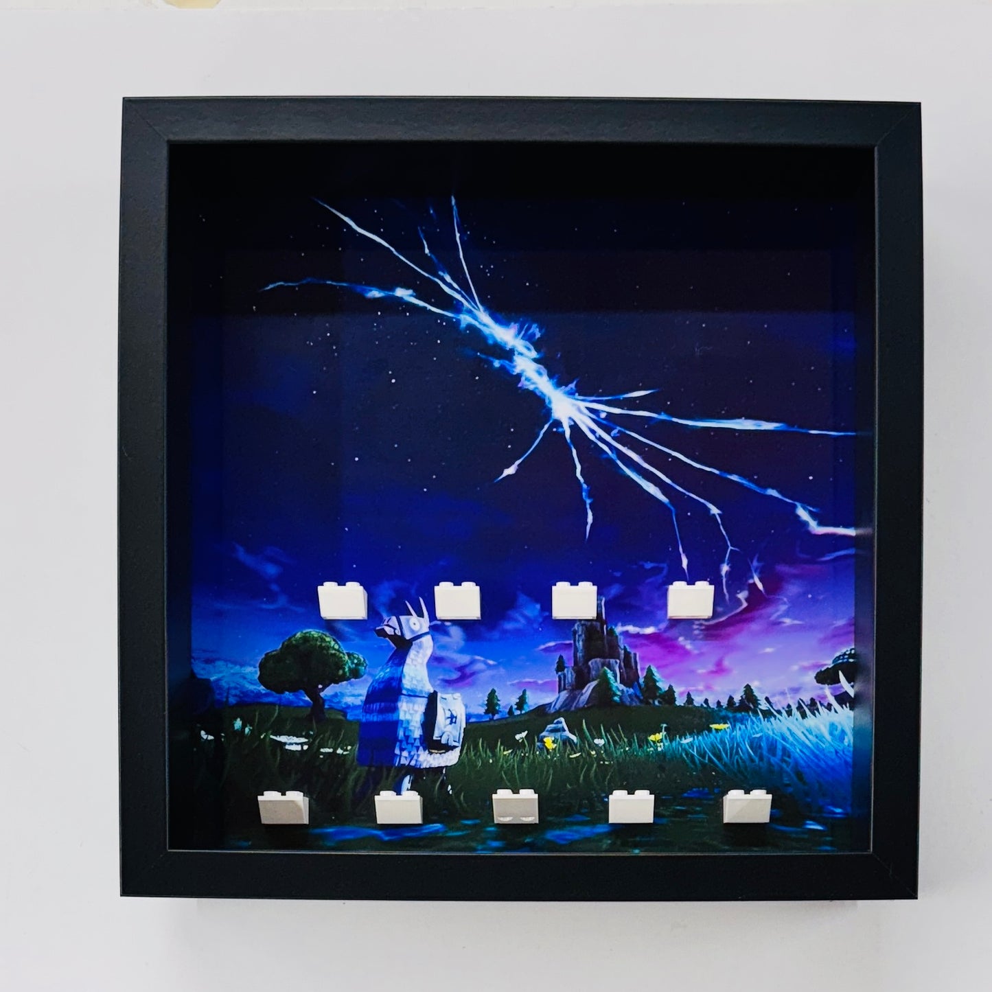 Display Frame Case For Lego Series Fortnite Bus minifigures 77073 v3