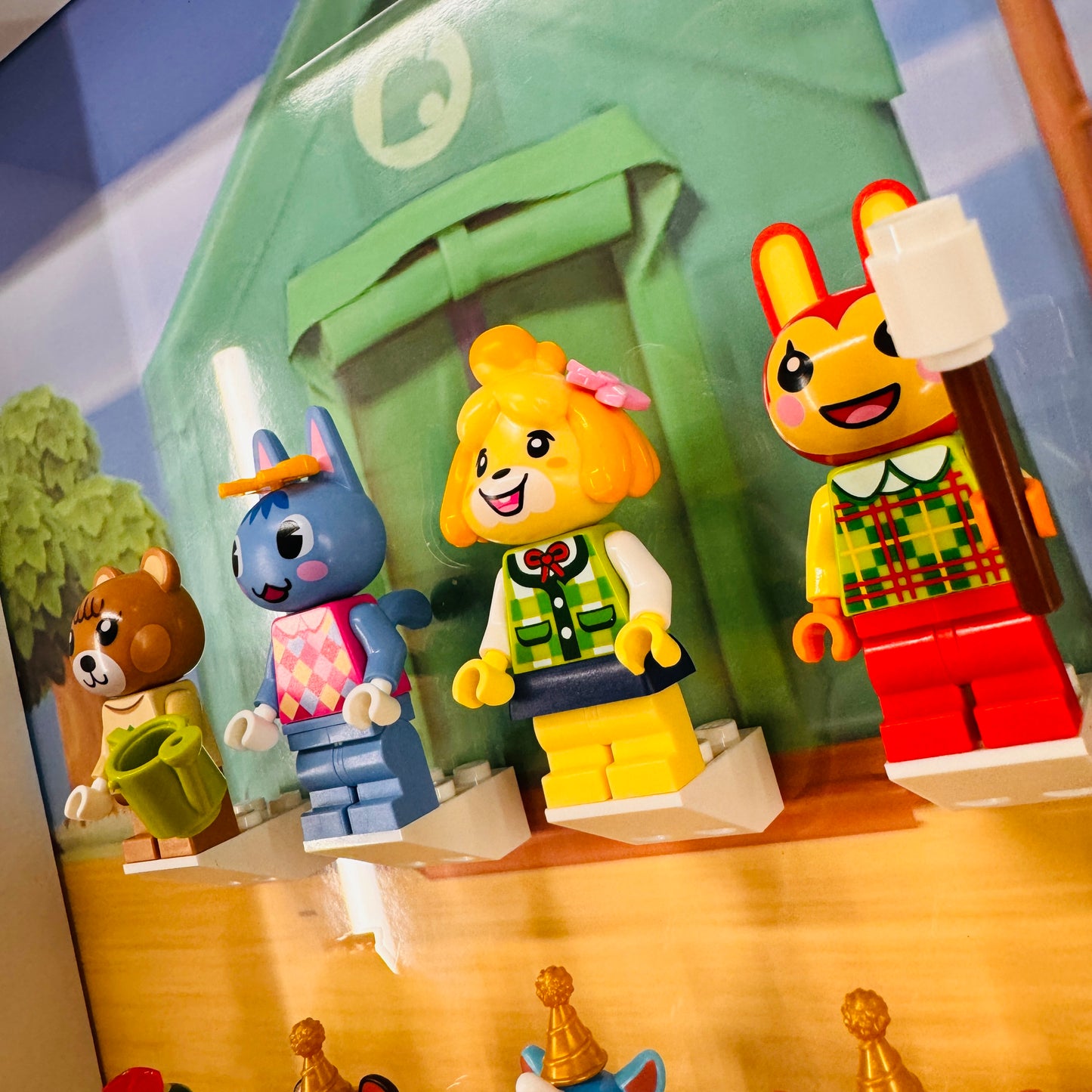 Display Frame Case For Lego Animal Crossing Minifigures 27CM