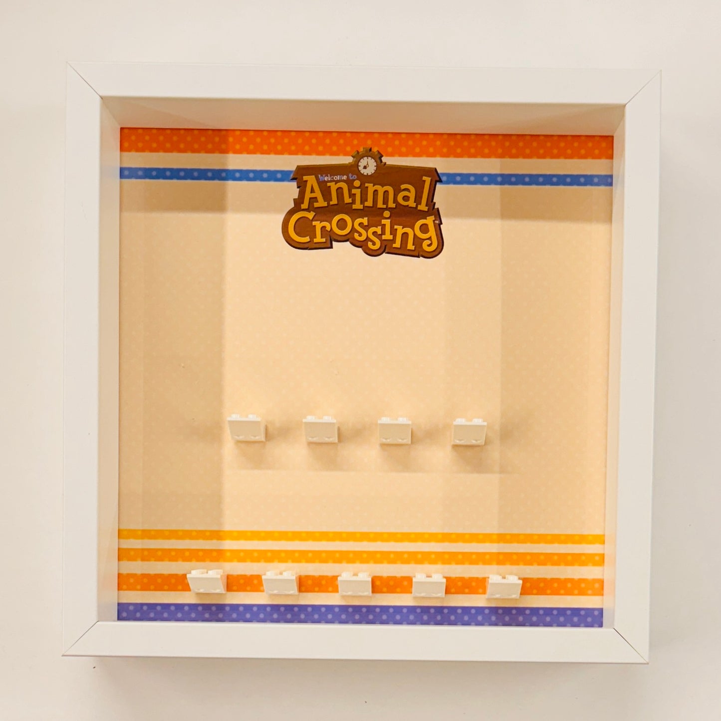 Display case Frame For Lego Animal Crossing Minifigures 27cm