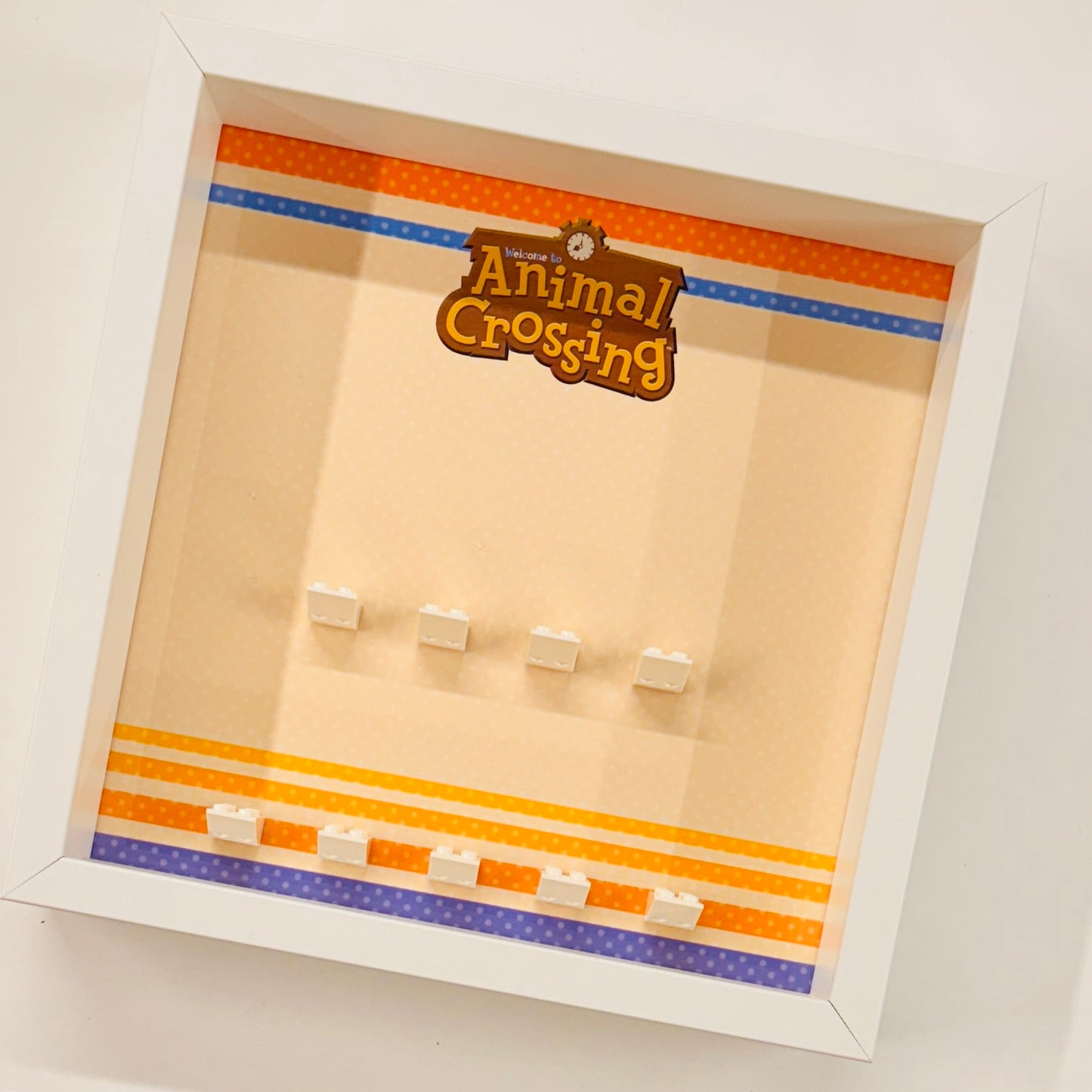 Display case Frame For Lego Animal Crossing Minifigures 27cm
