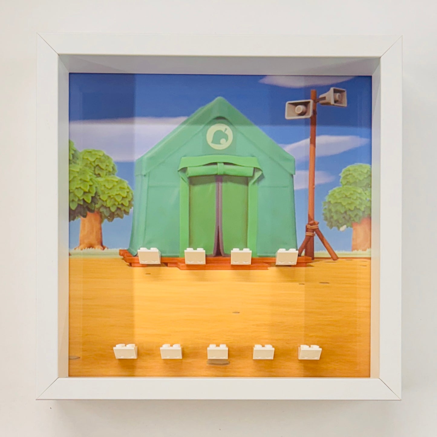Display Frame Case For Lego Animal Crossing Minifigures 27CM