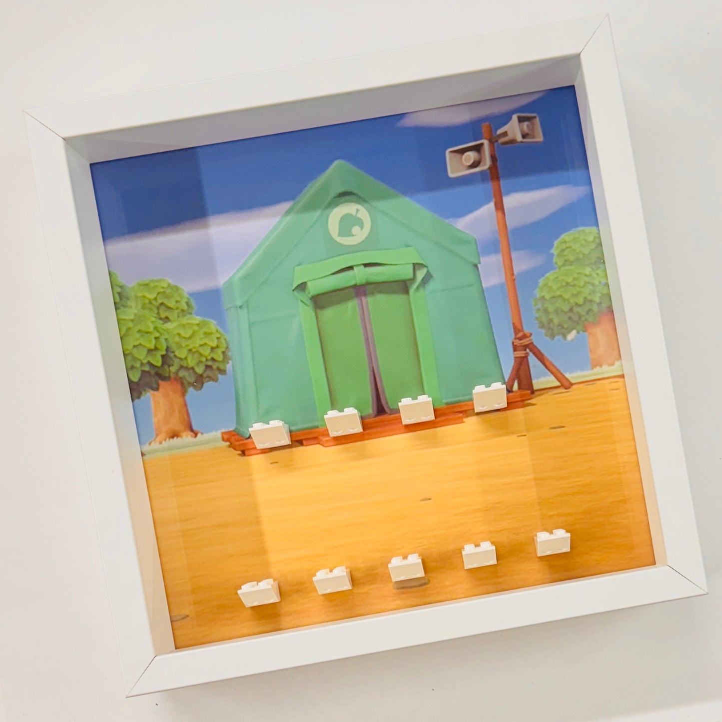 Display Frame Case For Lego Animal Crossing Minifigures 27CM