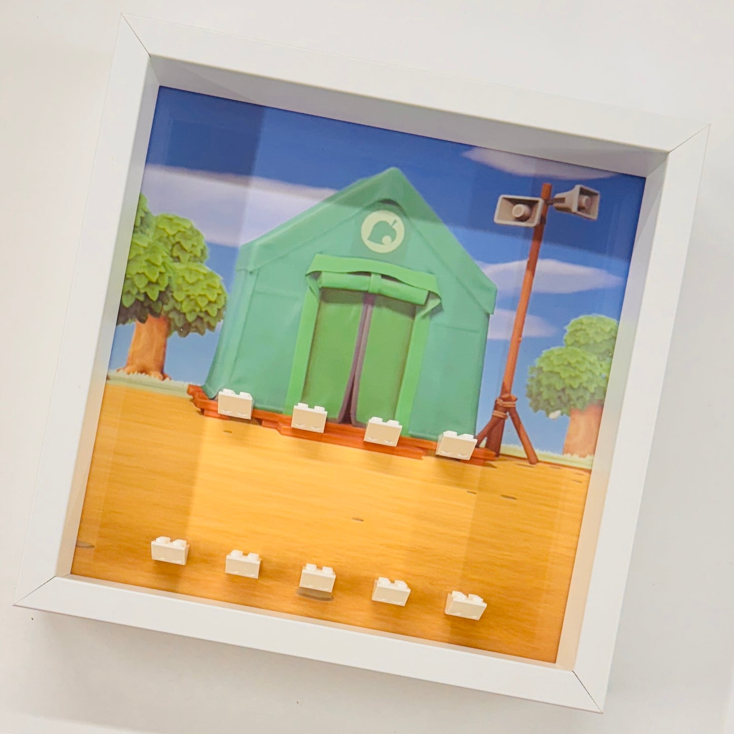 Display Frame Case For Lego Animal Crossing Minifigures 27CM
