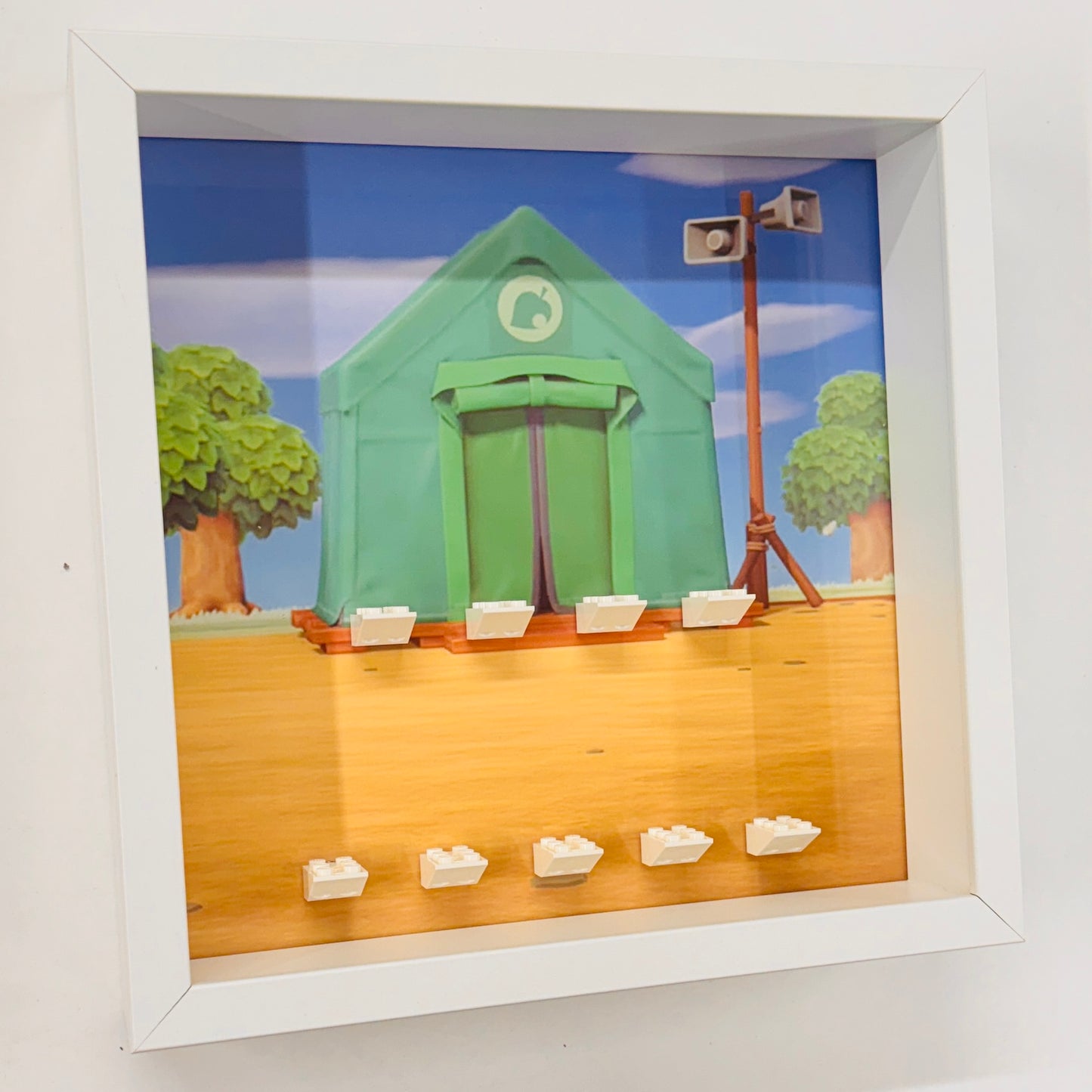 Display Frame Case For Lego Animal Crossing Minifigures 27CM
