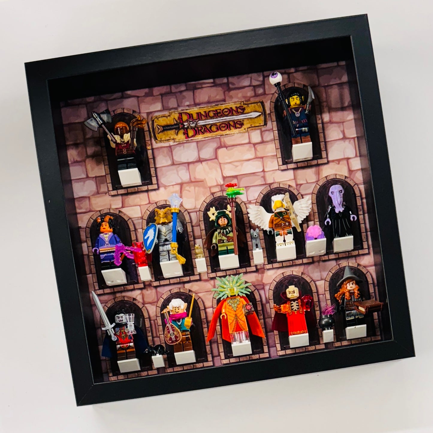 display case for lego dungeon dragons minifgures