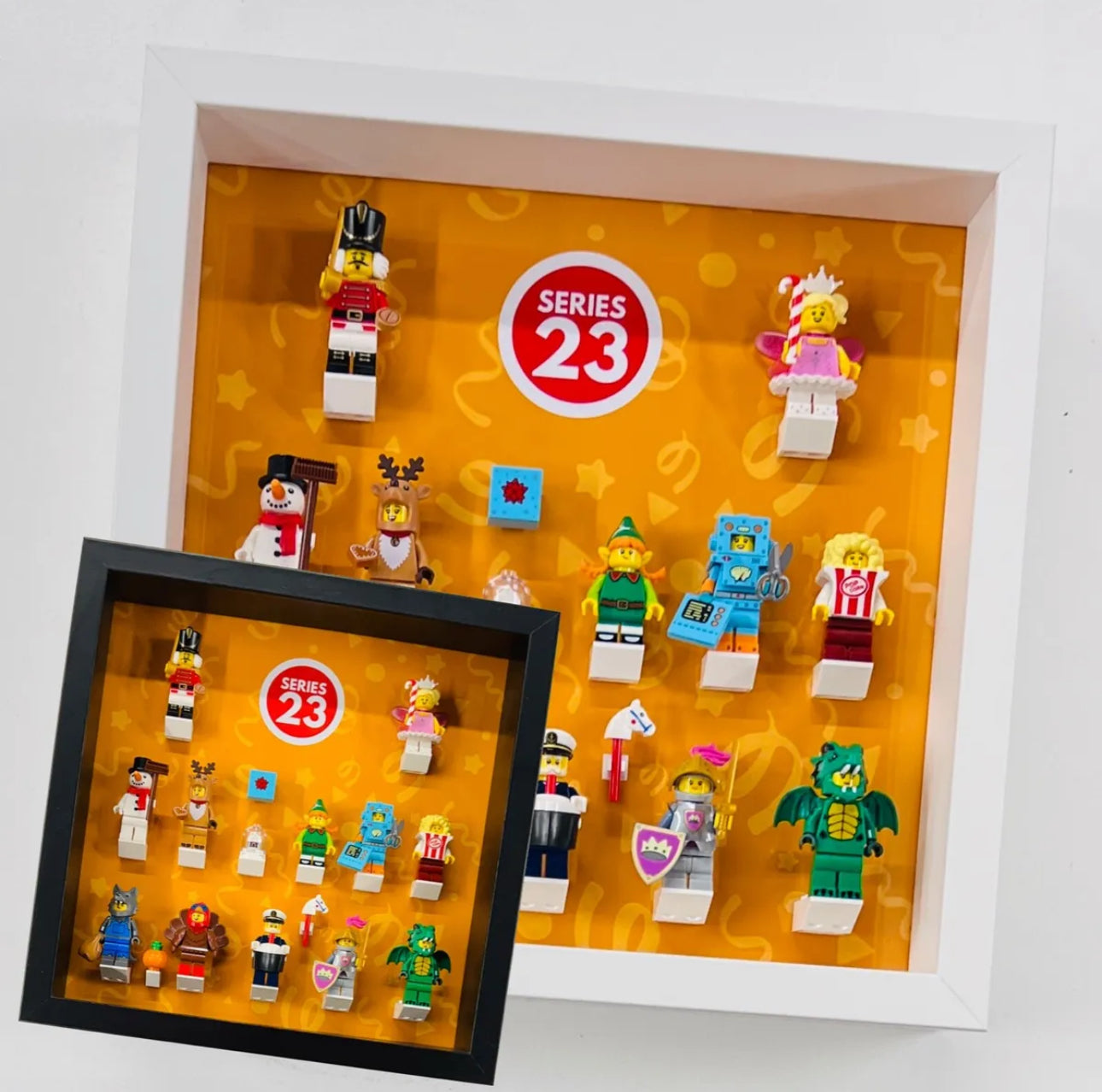 display frame for lego series 23 minifigures