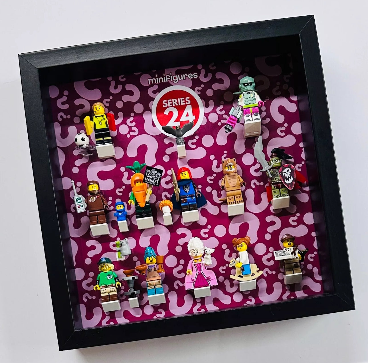 Display case for lego minifigures series 71037