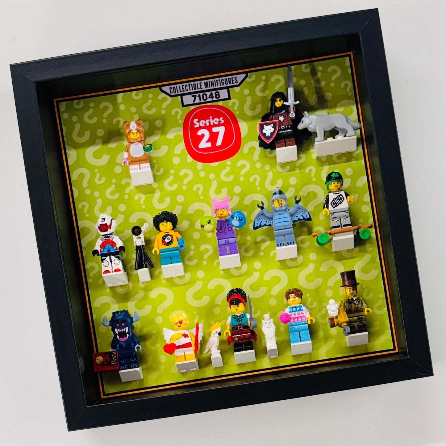 lego minifigures seriers 27 display frame