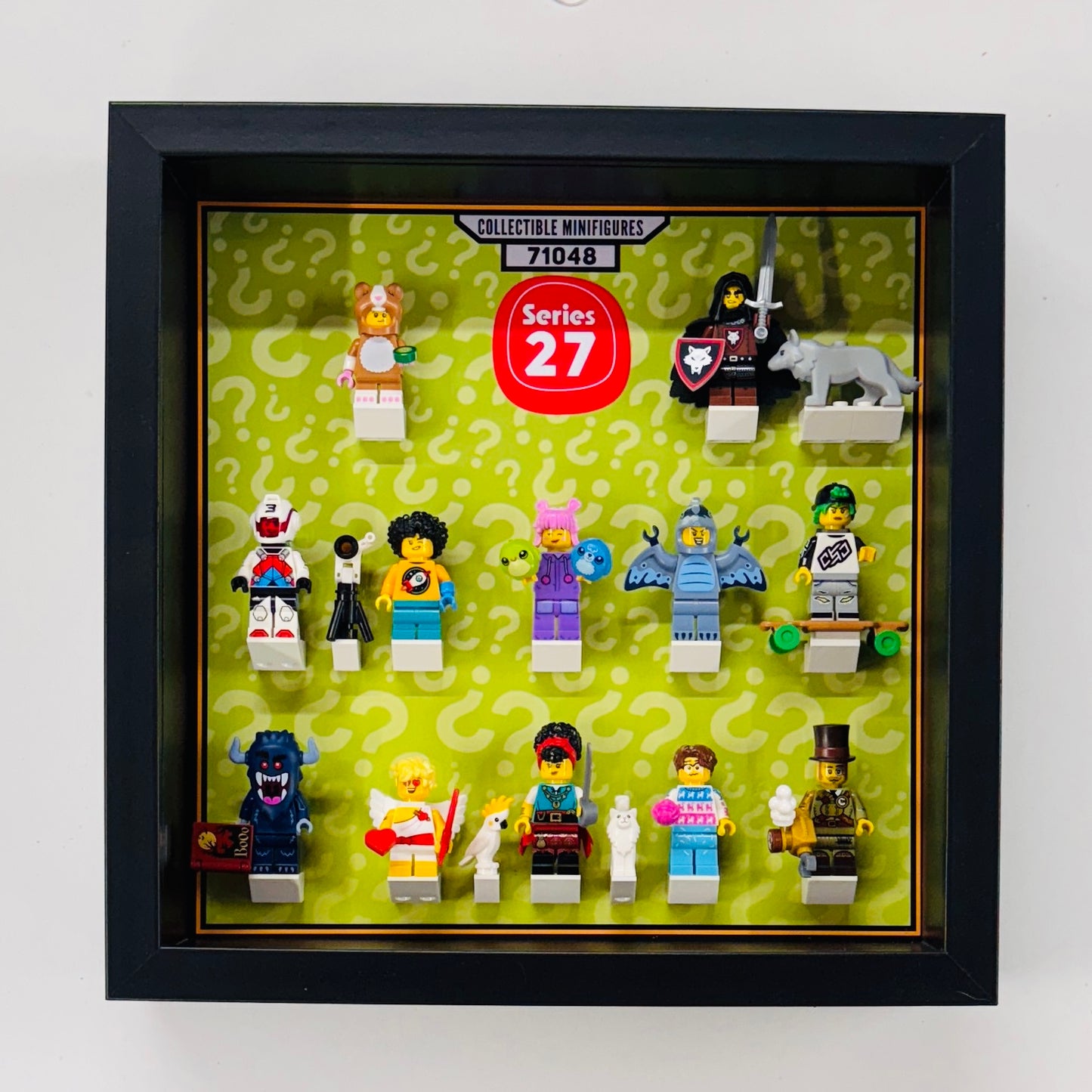 minifigure display case lego series 27