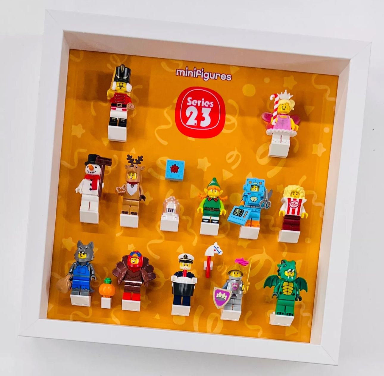 display frame case for lego series 23 minifigures