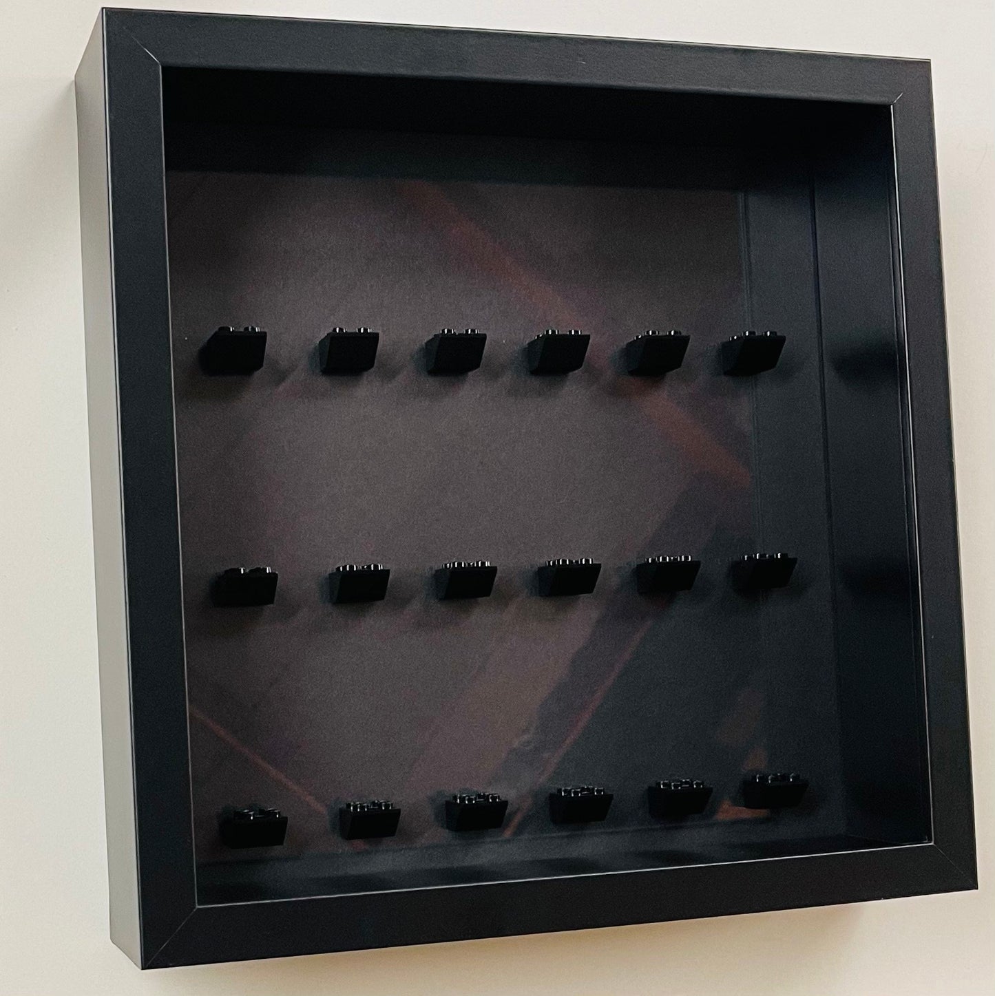 Display Frame Case For Lego General Minifigures 27CM No Figures Black
