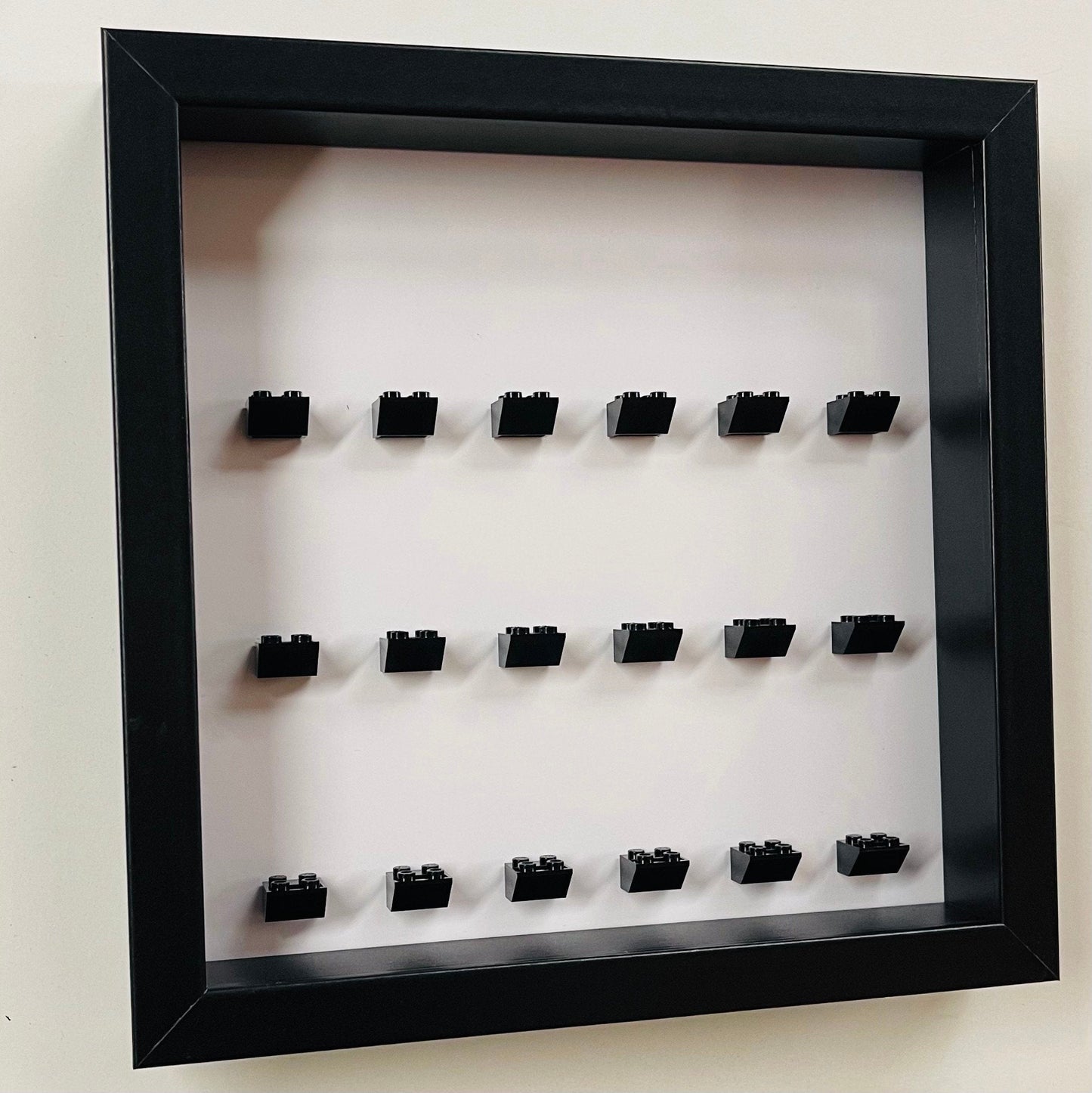 Display frame case for Lego General Minifigures 25CM No Figures White background