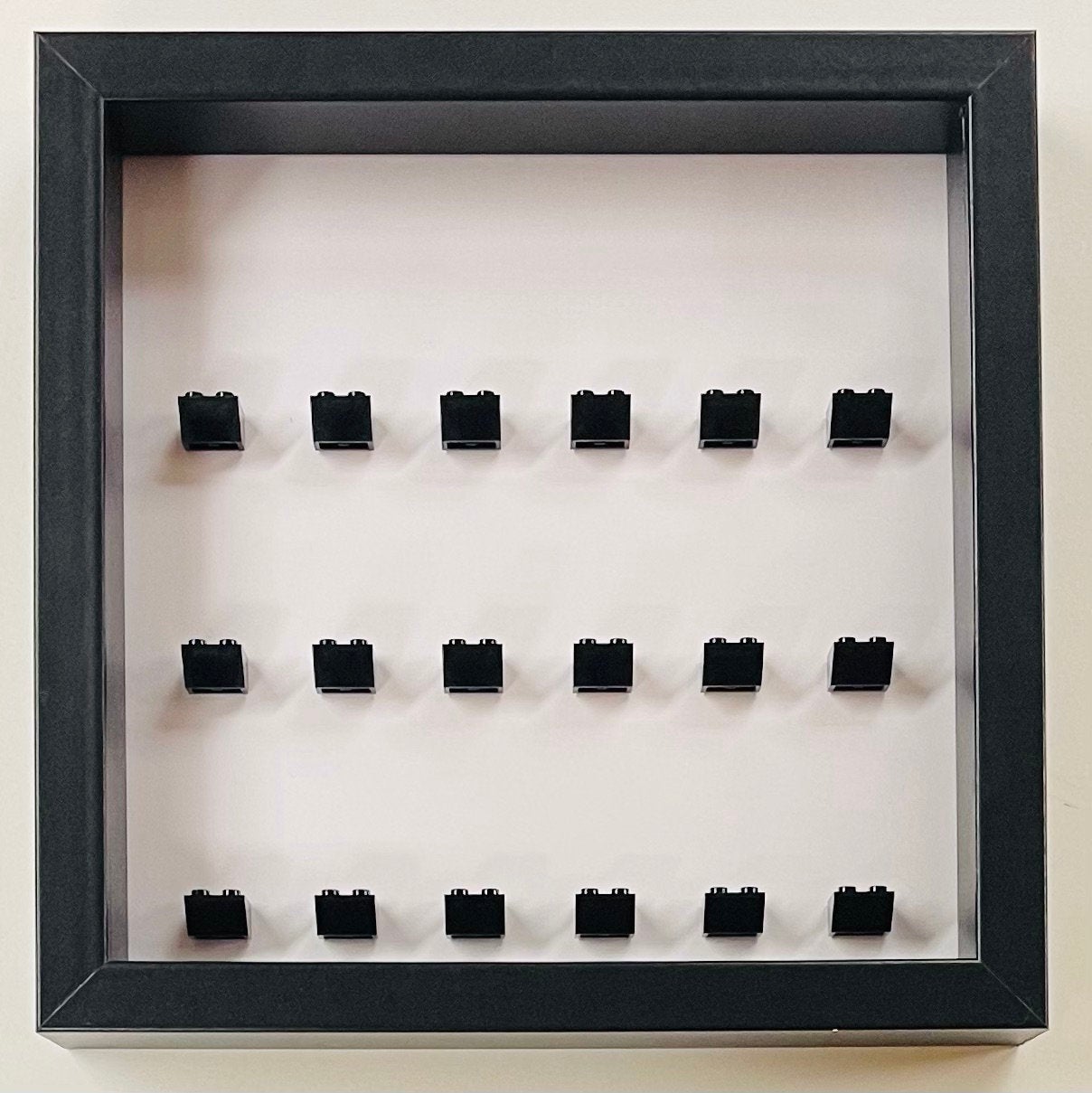 Display frame case for Lego General Minifigures 25CM No Figures White background