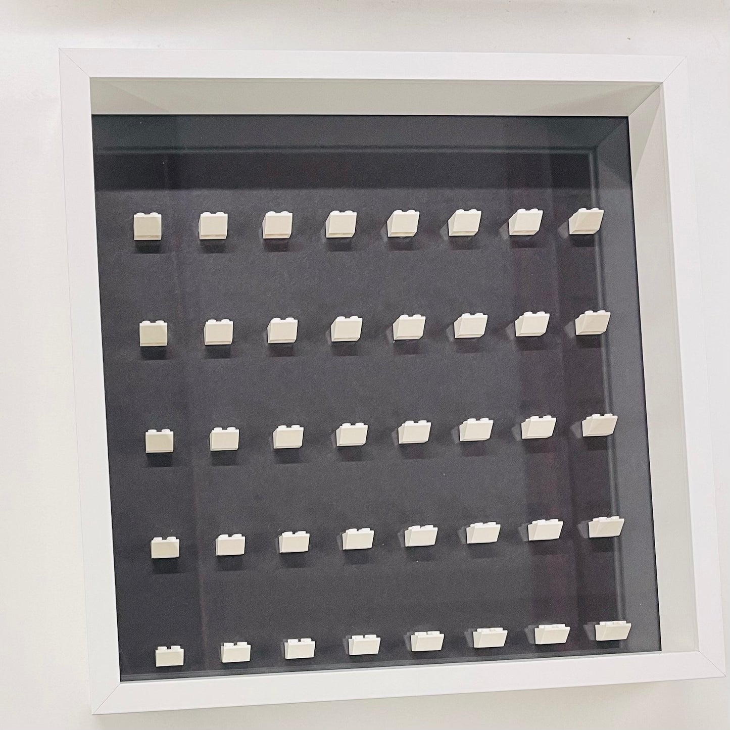 Display Frame Case For General Lego Minifigures No Figures 37cm Black