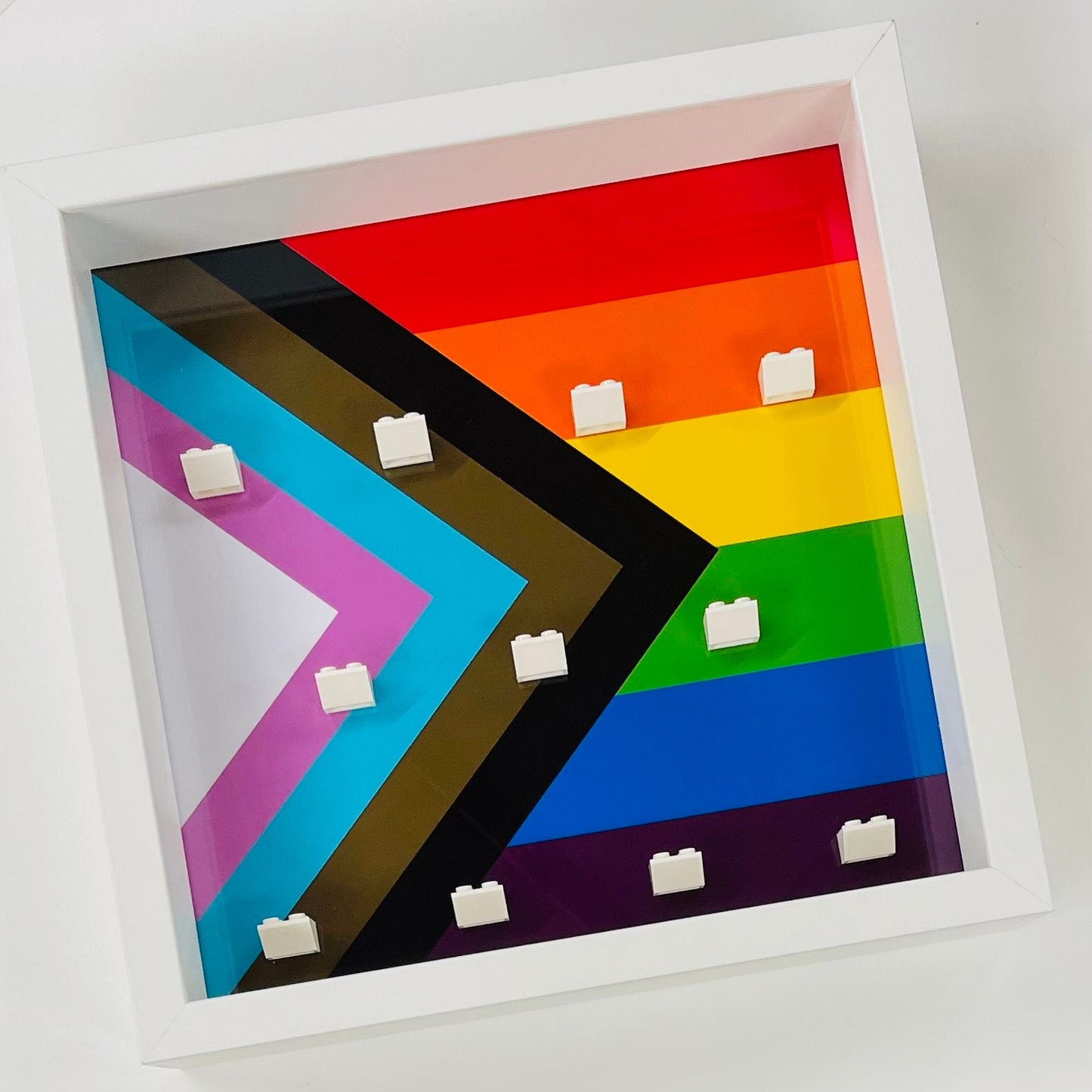 Display Frame Case For Lego Everyone Is Awesome Minifigures 27CM No Figures 40516