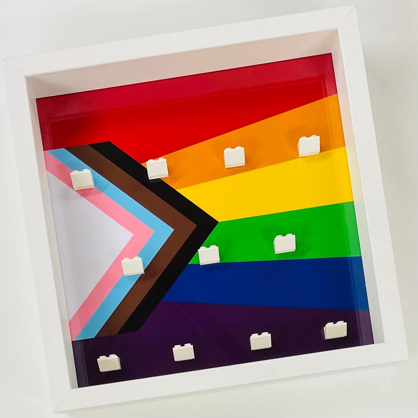 Display Frame Case For Lego Everyone Is Awesome Minifigures 27CM No Figures 40516