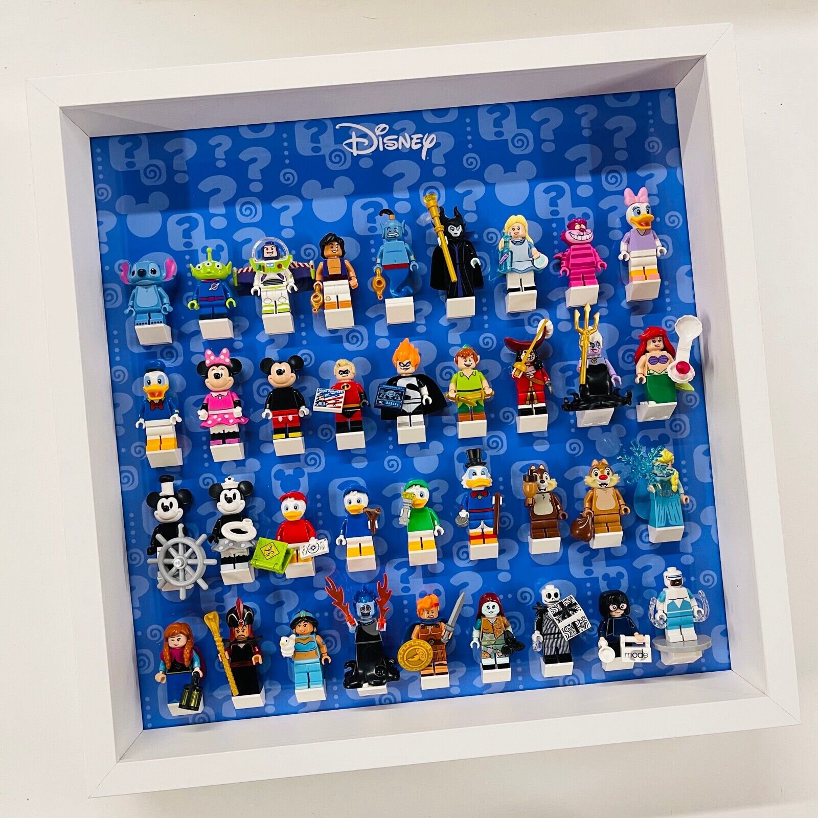 Large Display Frame case For Lego ® Disney Series 1 & 2 Minifigures 37cm