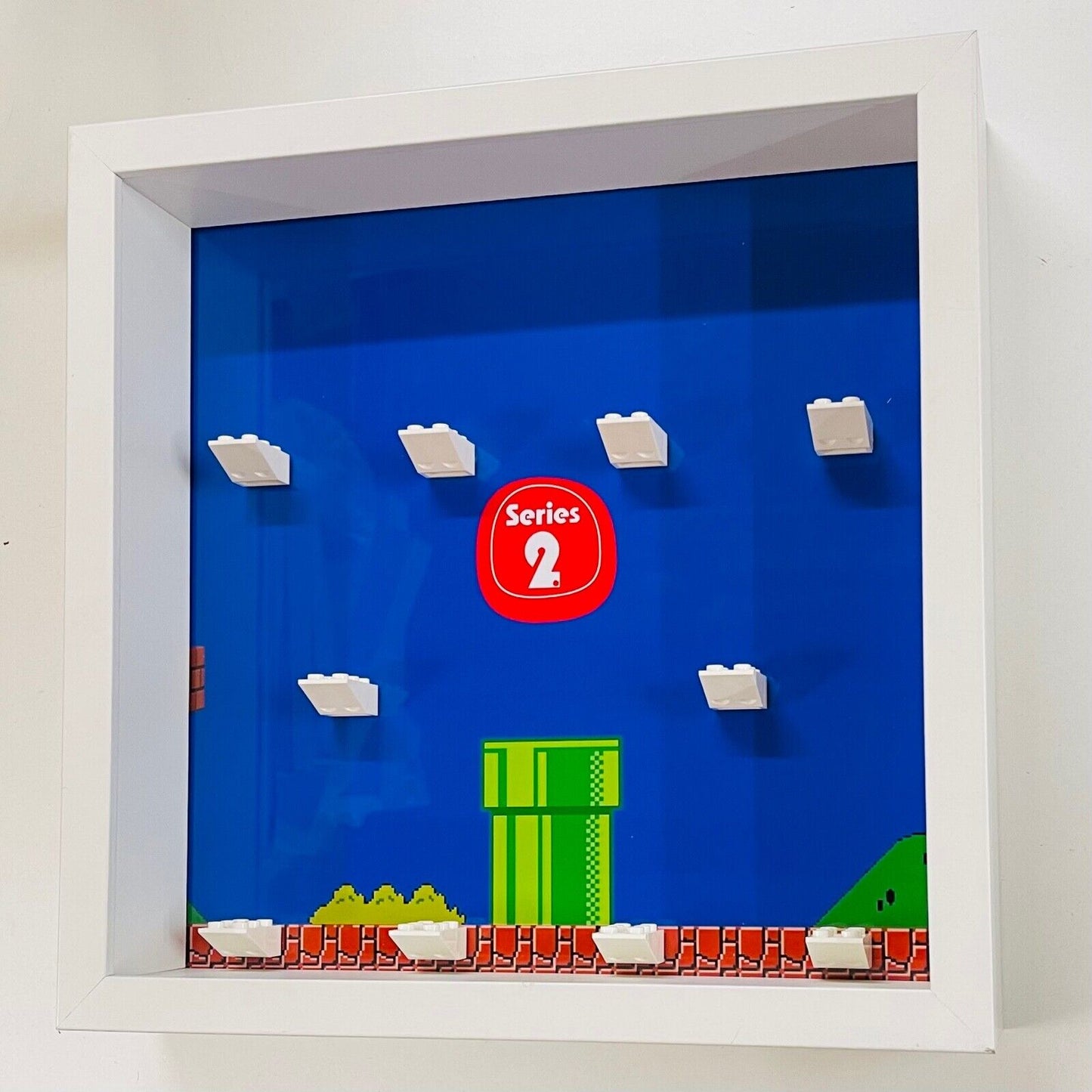 Display Frame Case for Lego ® Super Mario Series 2 minifigures 71386 27cm