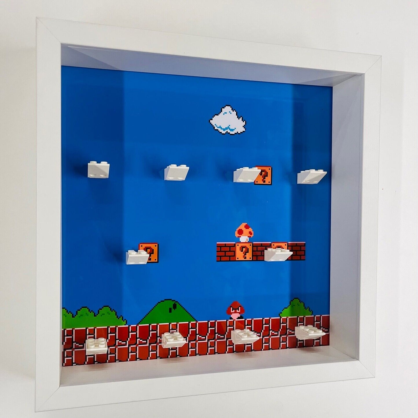 Display Frame Case for Lego ® Super Mario Series 2 minifigures 71386 27cm