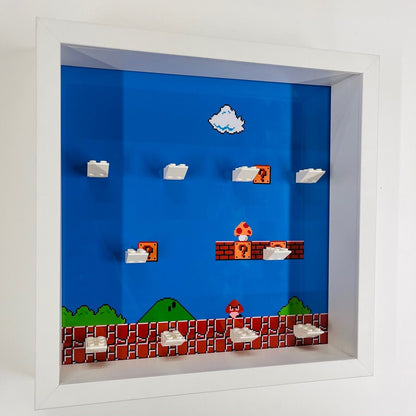 Display Frame Case for Lego ® Super Mario Series 2 minifigures 71386 27cm