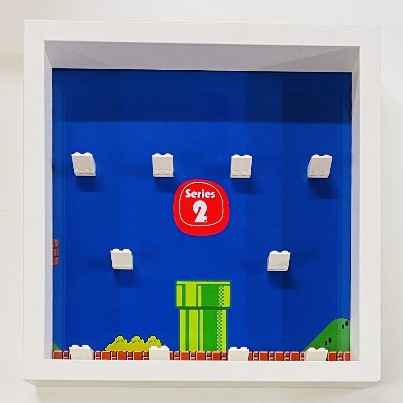 Display Frame Case for Lego ® Super Mario Series 2 minifigures 71386 27cm