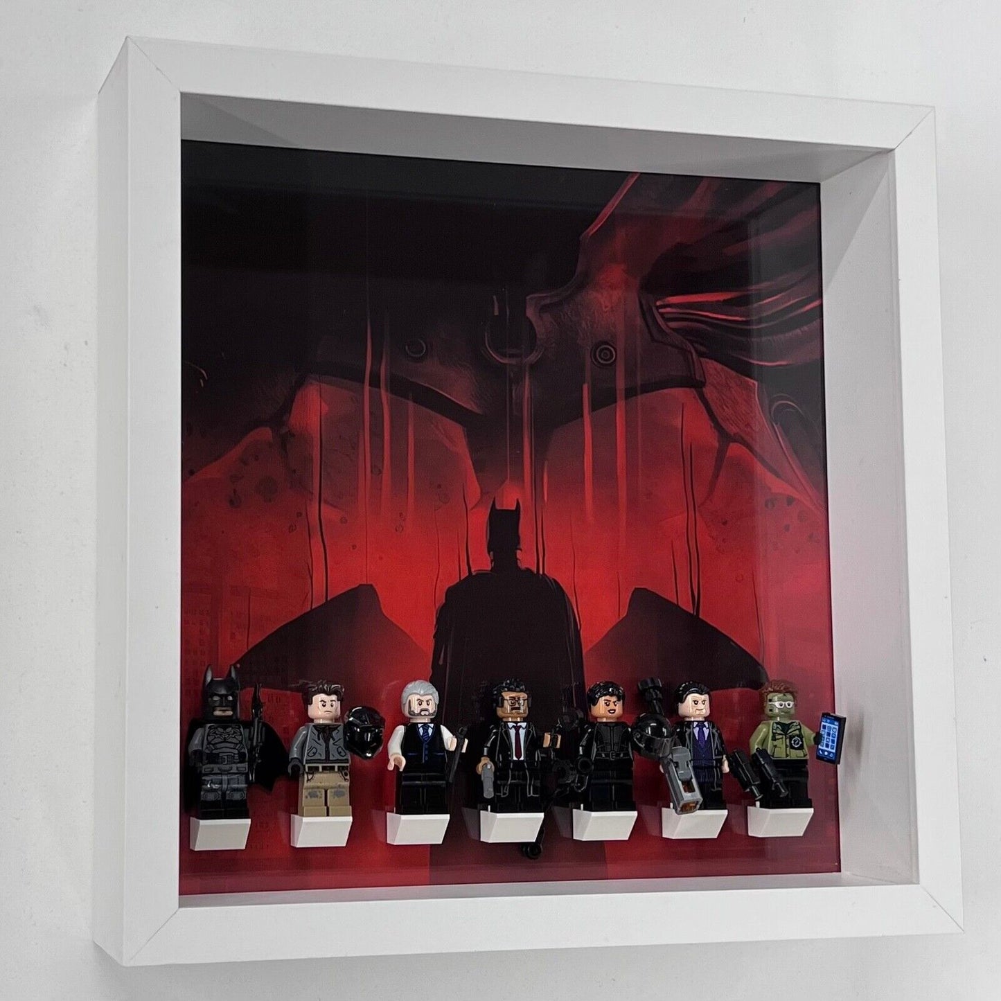 Display case Frame for Lego ® The Batman 76183 minifigures figures 27cm