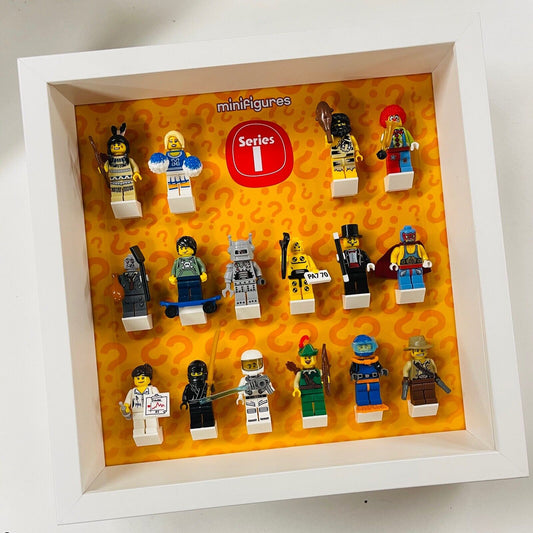 Display Frame For Lego Series 1 Minifigures 8683 No Figures 27cm