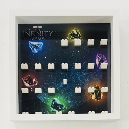 Display case Frame for Lego ® Marvel Studios Infinity Saga minifigures 27cm