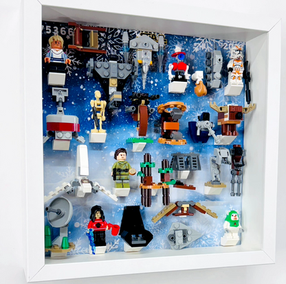 Display Frame for Lego ® Star Wars Advent Calendar 2023 minifigures 75366 27cm