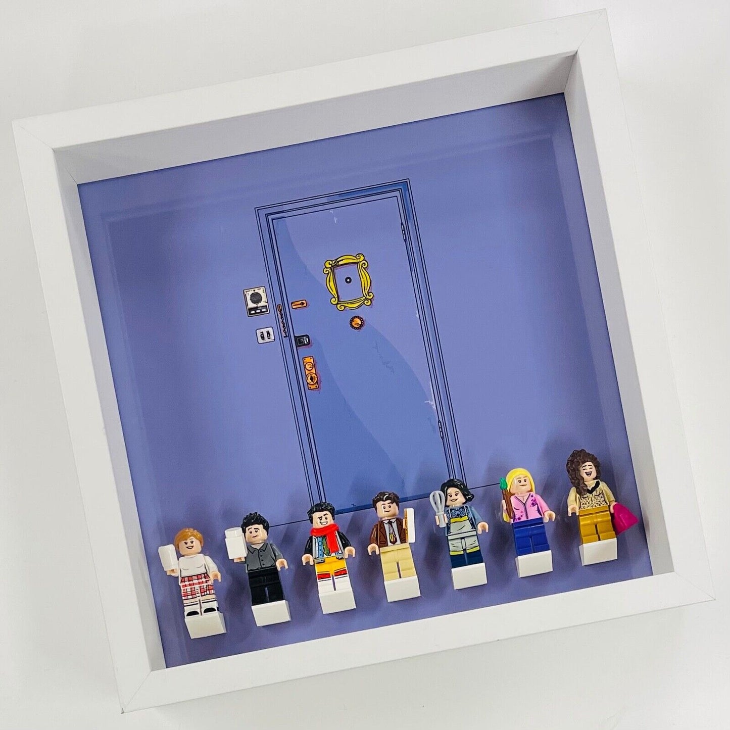 Display case Frame for Lego ® Friends Apartment minifigures 10292 27cm