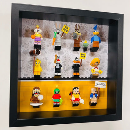 Display Frame case for Lego ® Looney Tunes minifigures 71030 27cm