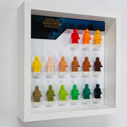 Display Frame case for Lego ® Star Wars empire general minifigures figures 27cm